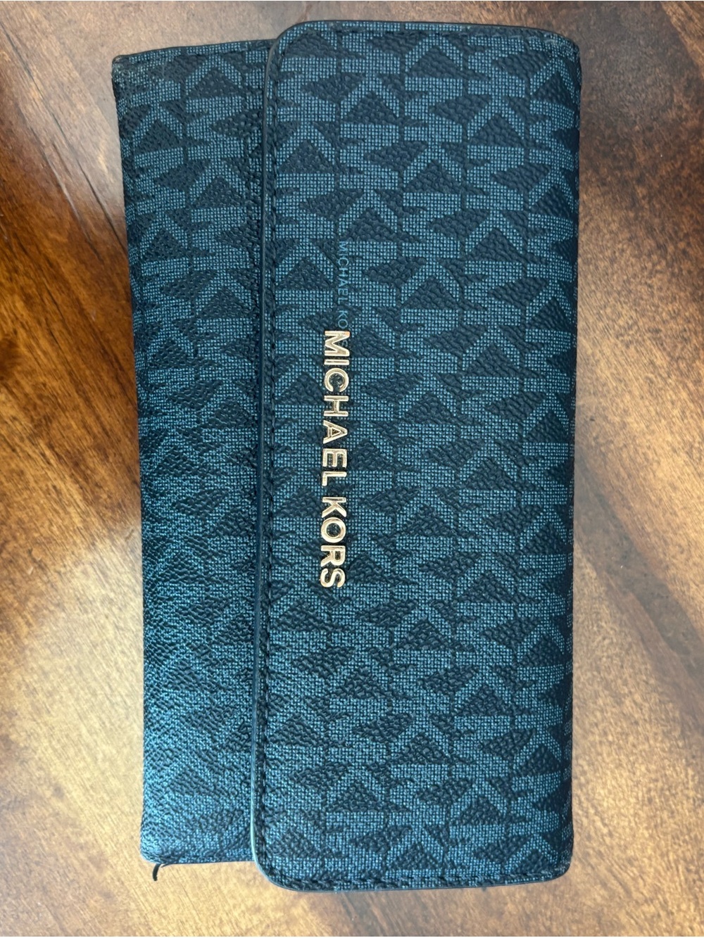 Michael Kors Navy Card Holder Wallet